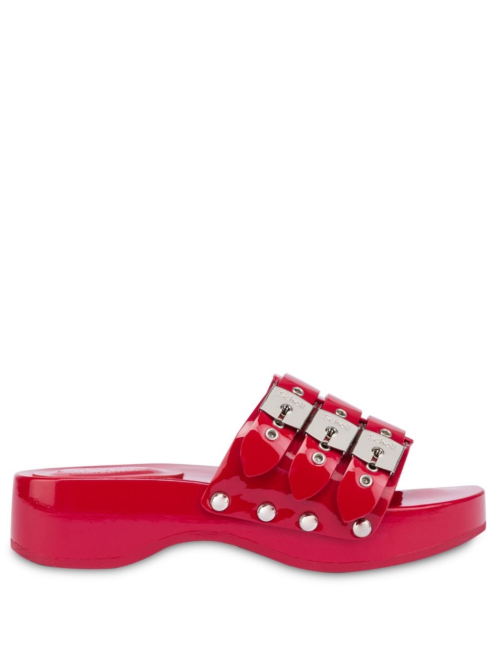 Philosophy Di Lorenzo Serafini x Scholl Pescura sandals - Red von Philosophy Di Lorenzo Serafini