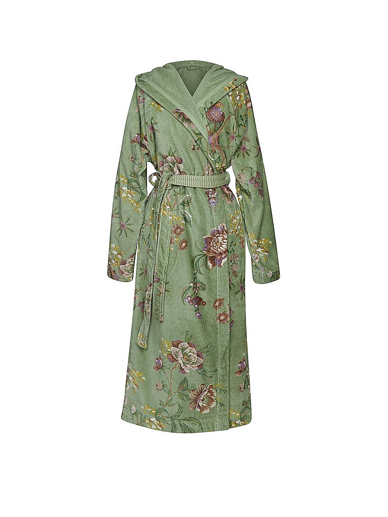 PIP STUDIO Damen Bademantel SECRET GARDEN Green grün | S PIP STUDIO Damen Bademantel SECRET GARDEN Green grün | S von PiP Studio