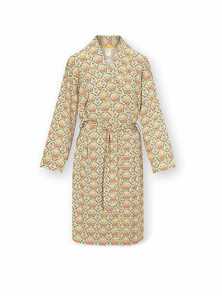 PIP STUDIO Morgenmantel - Kimono NISHA BALLAMOS beige | L von PiP Studio