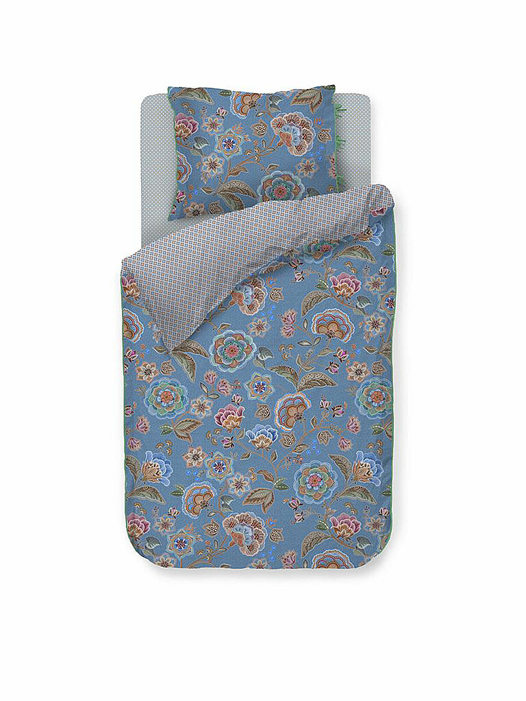 PIP STUDIO Perkal Bettwäsche MATATA 70x90cm / 140x200cm Blau blau von PiP Studio