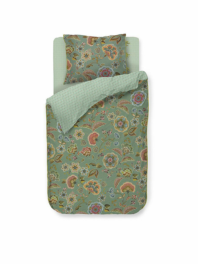PIP STUDIO Perkal Bettwäsche MATATA 70x90cm / 140x200cm Gruen grün PIP STUDIO Perkal Bettwäsche MATATA 70x90cm / 140x200cm Gruen grün von PiP Studio