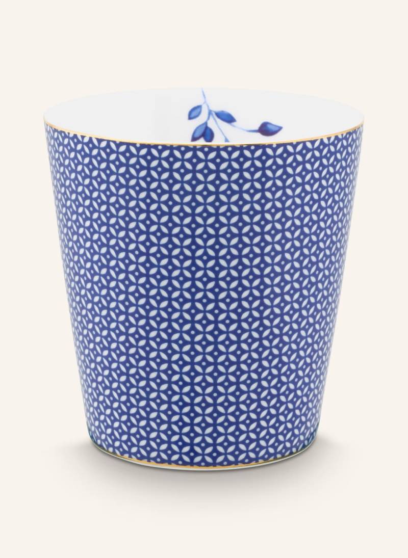 Pip Studio Set Royal Tiles: Becher Und Teebeutelablage blau von PiP Studio