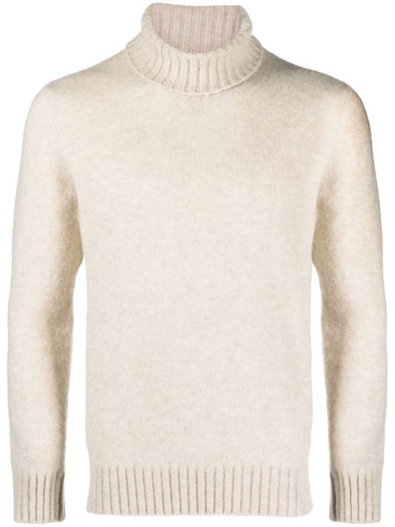 Piacenza Cashmere roll-neck cashmere-blend jumper - Neutrals von Piacenza Cashmere