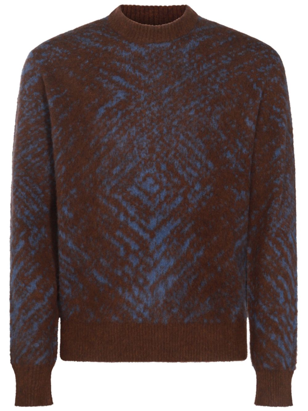 Piacenza Cashmere virgin wool sweater - Brown von Piacenza Cashmere