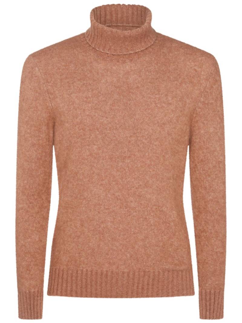 Piacenza Cashmere virgin wool sweater - Brown von Piacenza Cashmere