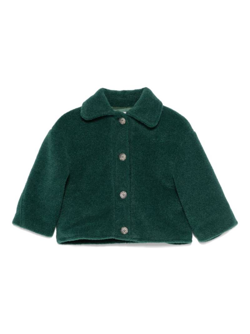 Piccola Ludo textured jacket - Green von Piccola Ludo