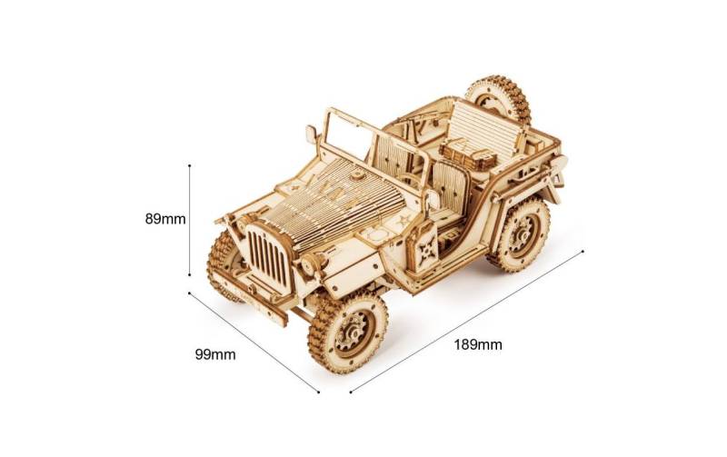 PICHLER Modellbausatz »Army Jeep Geländewagen« von Pichler