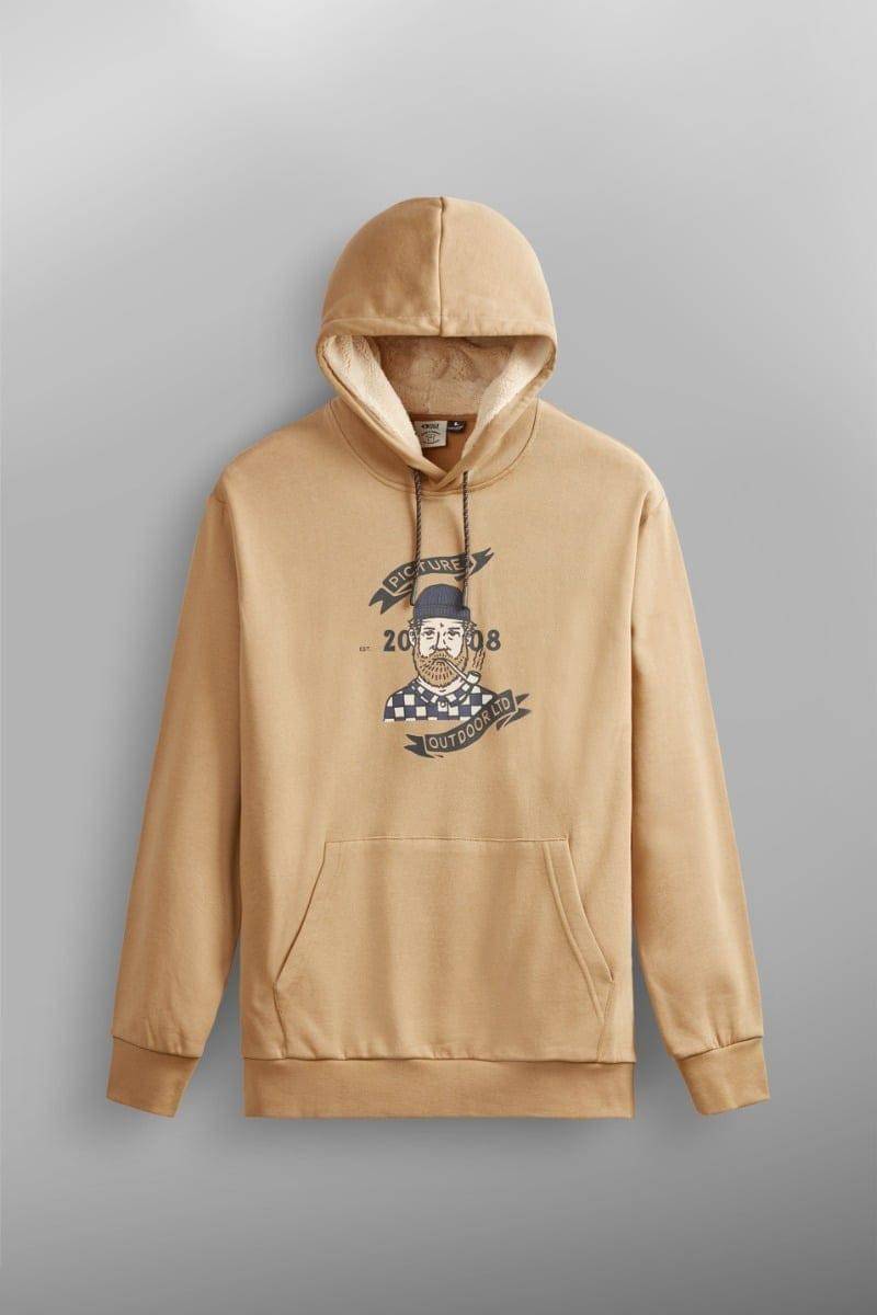 Chuchie Plush Hoodie-l Herren Beige L von Picture