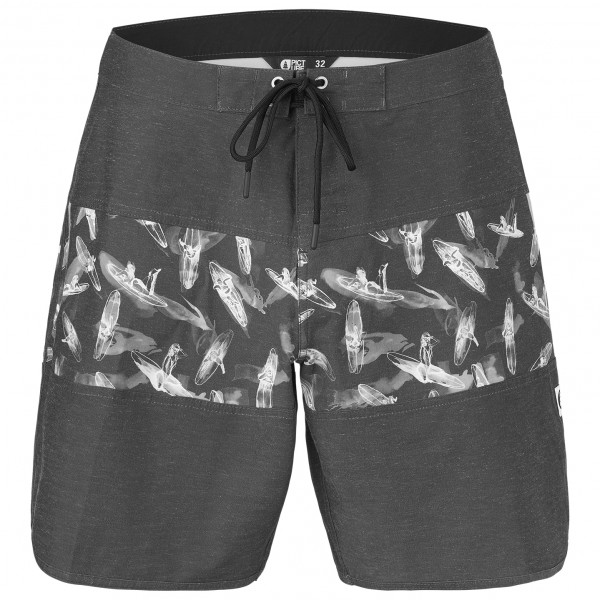 Picture - Andy Heritage Print 17 - Boardshorts Gr 34;36 grau von Picture