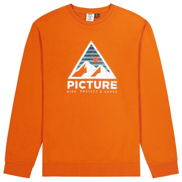 Picture - Authentic Crew - Pullover Gr S orange von Picture