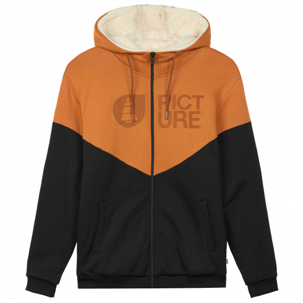 Picture - Basement Plush Zip Hoodie - Hoodie Gr L;M;S;XL;XXL braun;bunt;schwarz von Picture