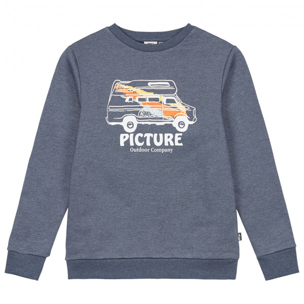 Picture - Kid's Custom Van Crew - Pullover Gr 14;8 grau von Picture