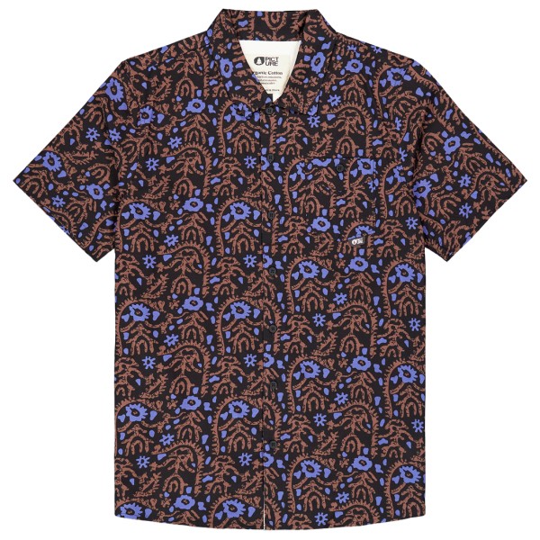 Picture - Mataikona S/S Shirt - Hemd Gr S grau von Picture