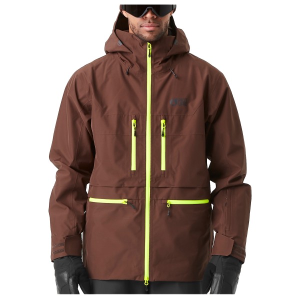 Picture - Ozonn 3L Jacket - Skijacke Gr L;S braun von Picture