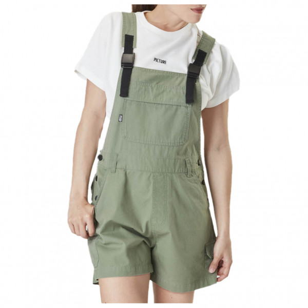 Picture - Women's Baylee Overalls - Jumpsuit Gr L;M;S;XL;XS beige;grün;weiß von Picture