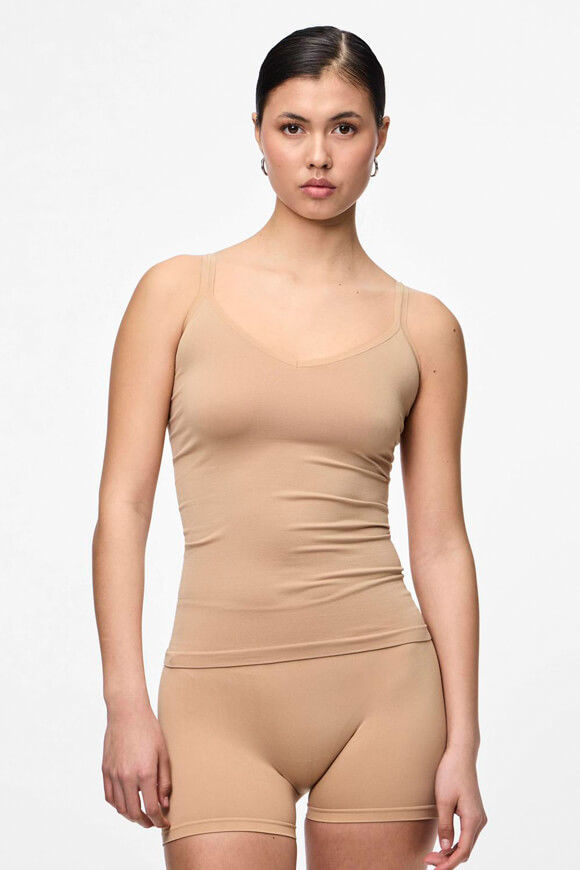 Pieces Plain Shapewear Trägertop | Nature | Damen  | S/M von Pieces