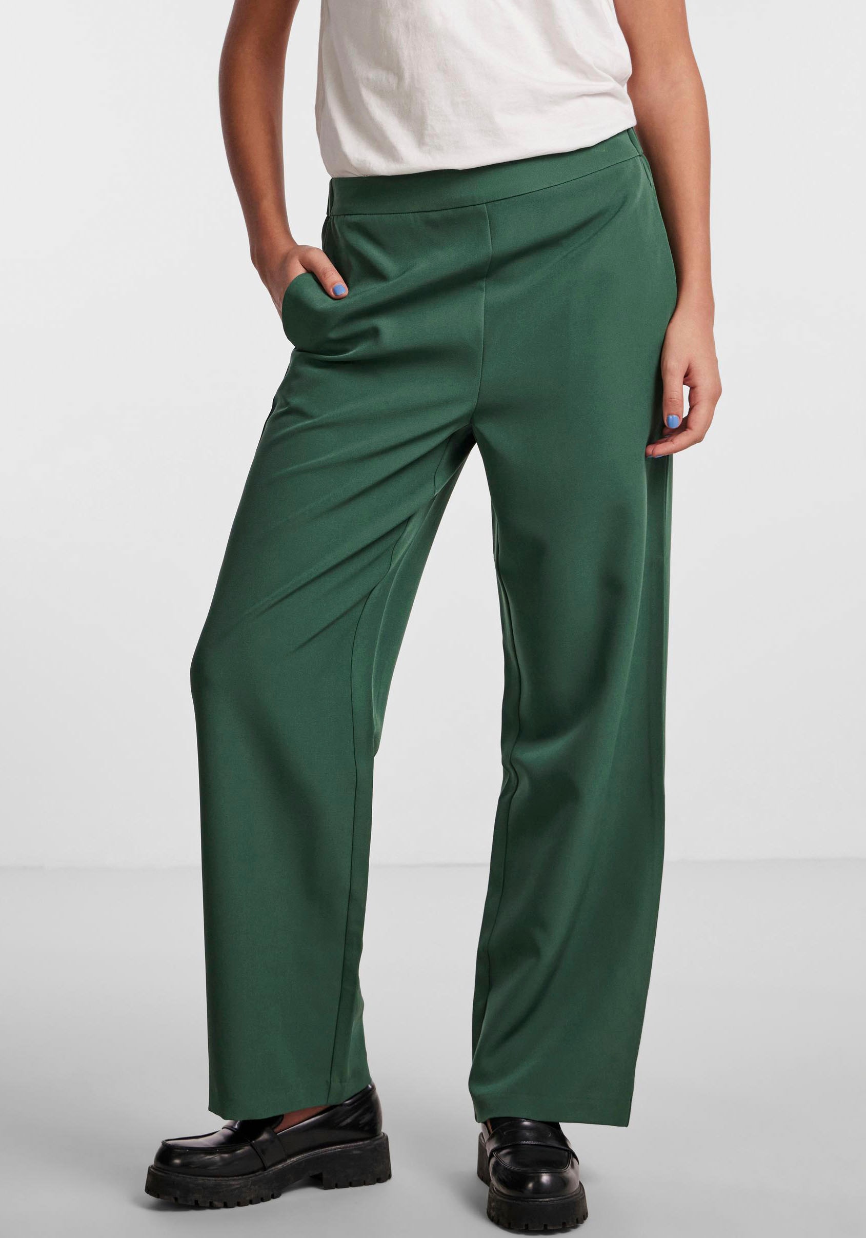 pieces Anzughose »PCBOSELLA HW WIDE PLAIN PANT NOOS« von Pieces