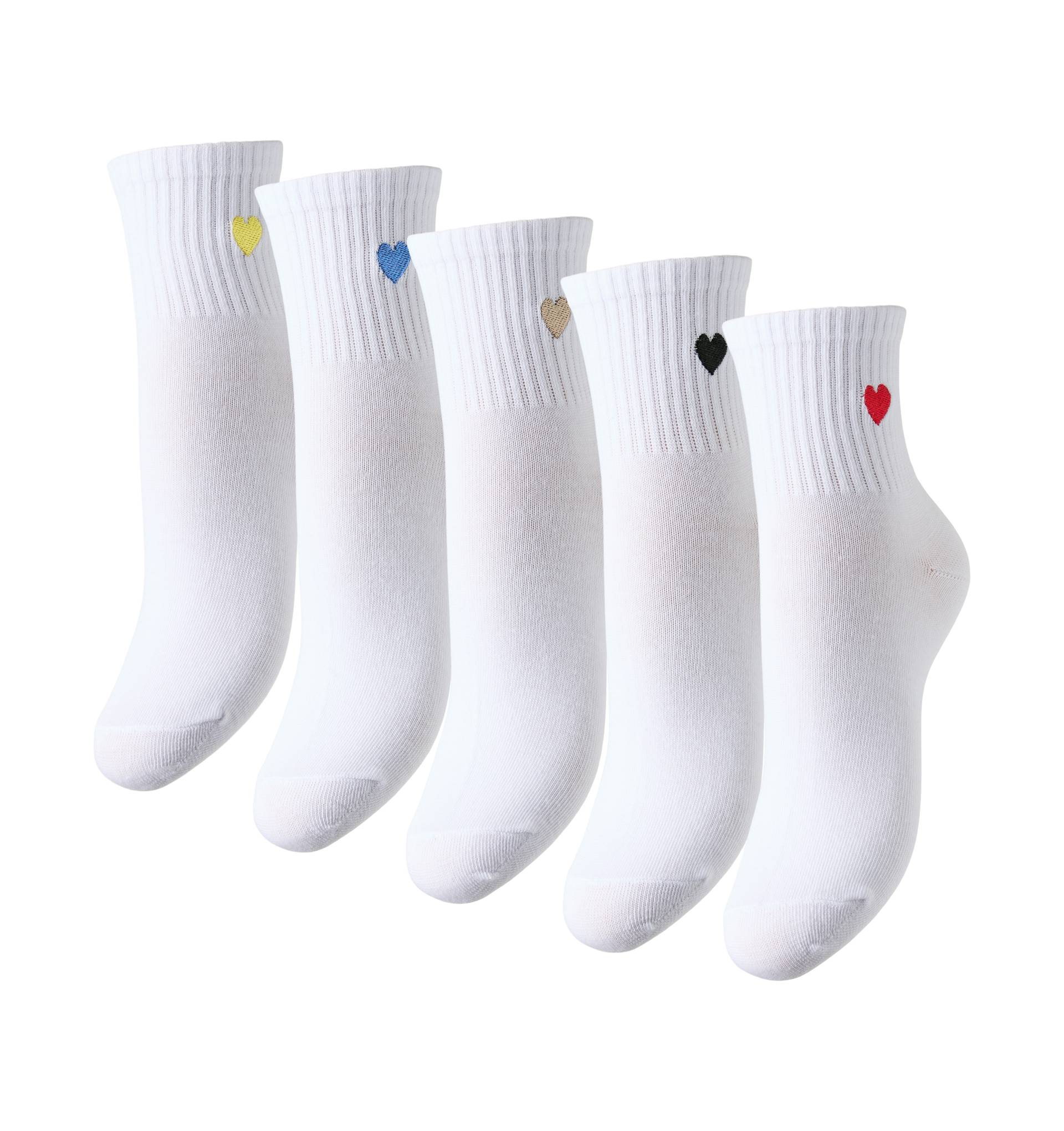 pieces Freizeitsocken »PCMOVA SOCKS 5 PACK BC«, (Packung, 5 Paar) von Pieces