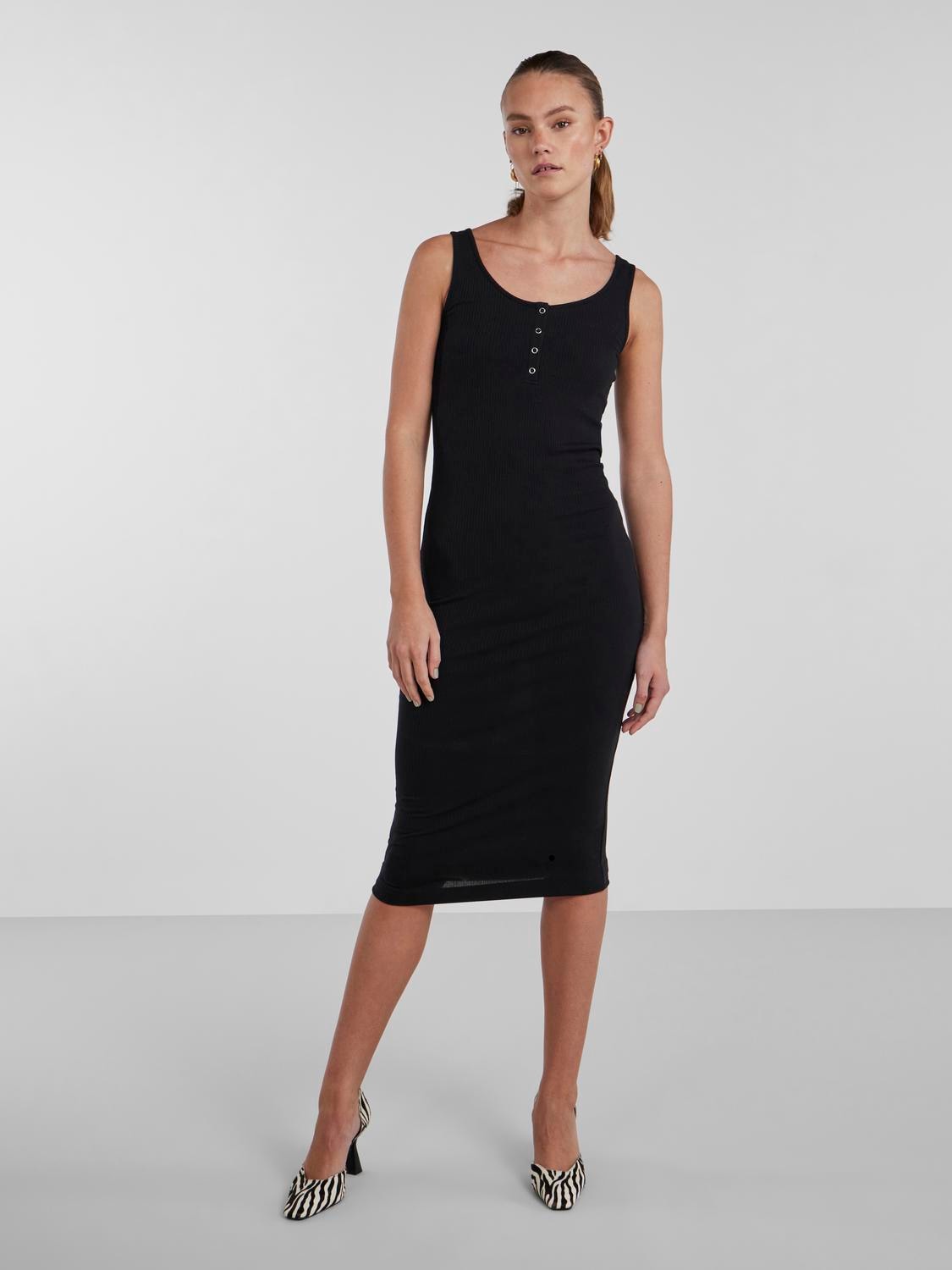 pieces Jerseykleid »PCKITTE TANK MIDI DRESS NOOS« von Pieces