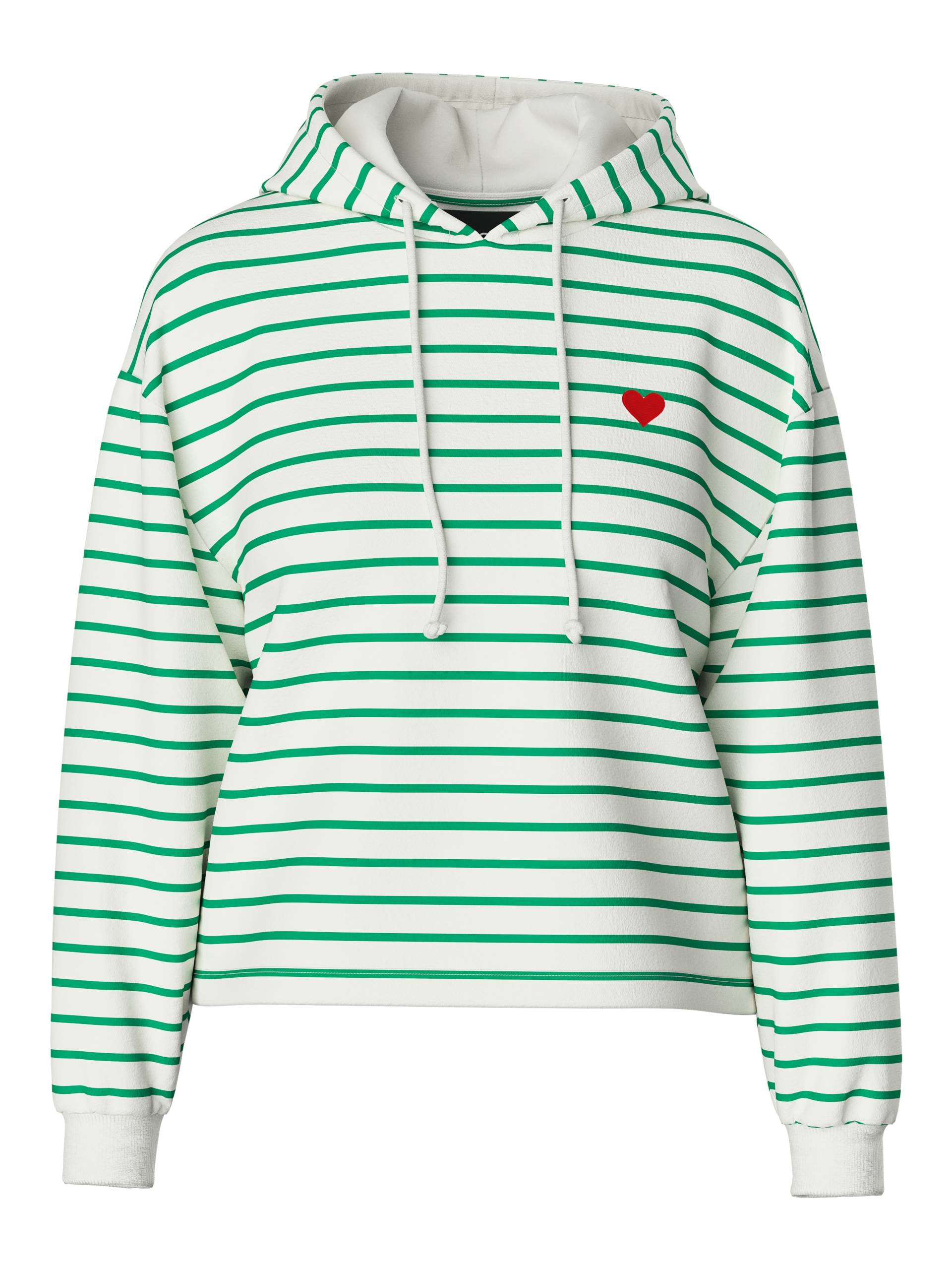 pieces Kapuzensweatshirt »PCCHILLI LS HOODIE STRIPES EMB NOOS BC« von Pieces