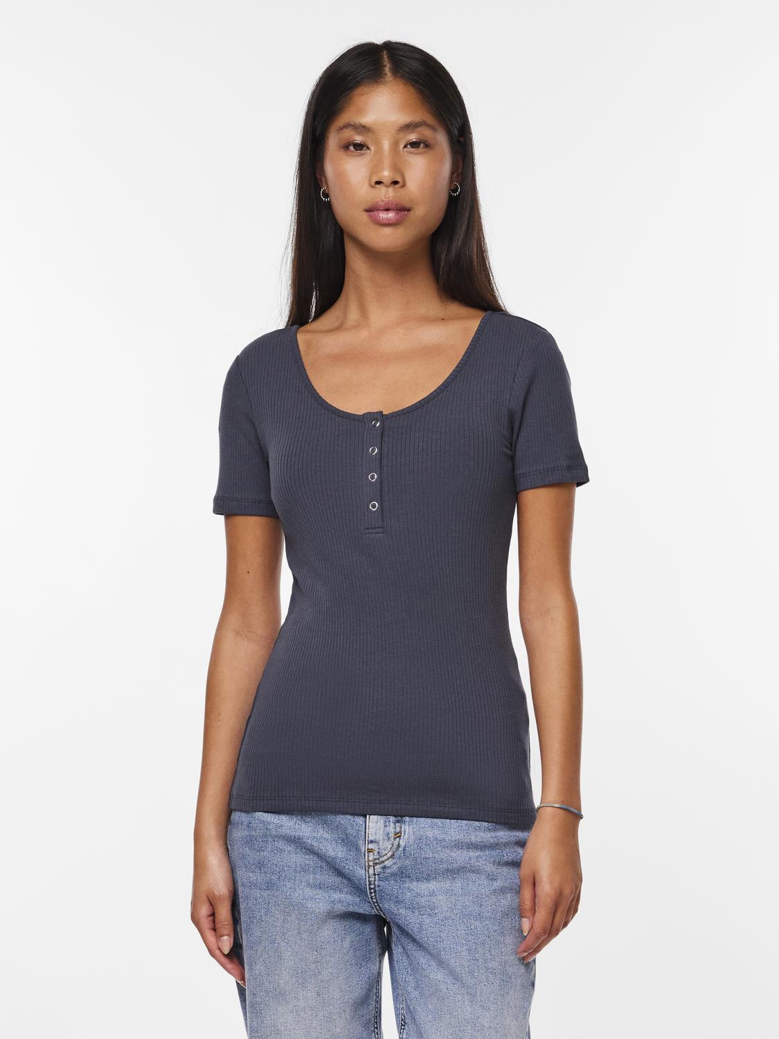 pieces Kurzarmshirt »PCKITTE SS TOP NOOS BC« pieces Kurzarmshirt »PCKITTE SS TOP NOOS BC« von Pieces