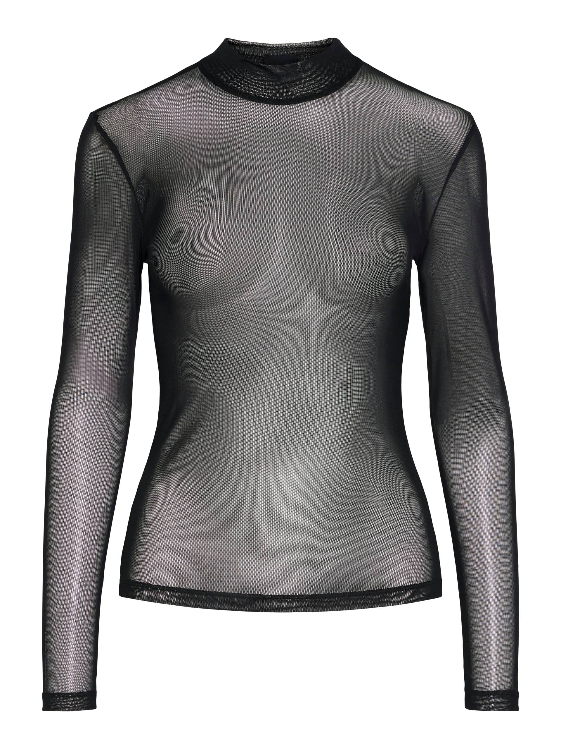 pieces Langarmshirt »PCNINNI LS T-NECK MESH TOP NOOS BC« pieces Langarmshirt »PCNINNI LS T-NECK MESH TOP NOOS BC« von Pieces