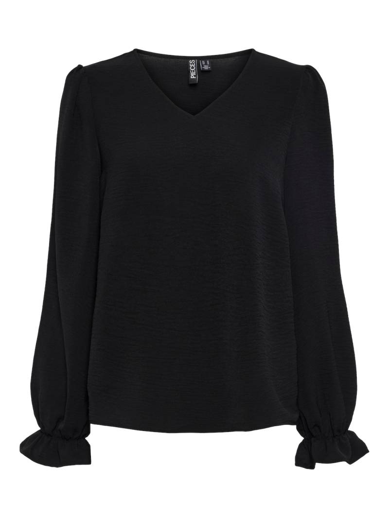 pieces Langarmshirt »PCTIFFANY LS V-NECK TOP NOOS BC« von Pieces