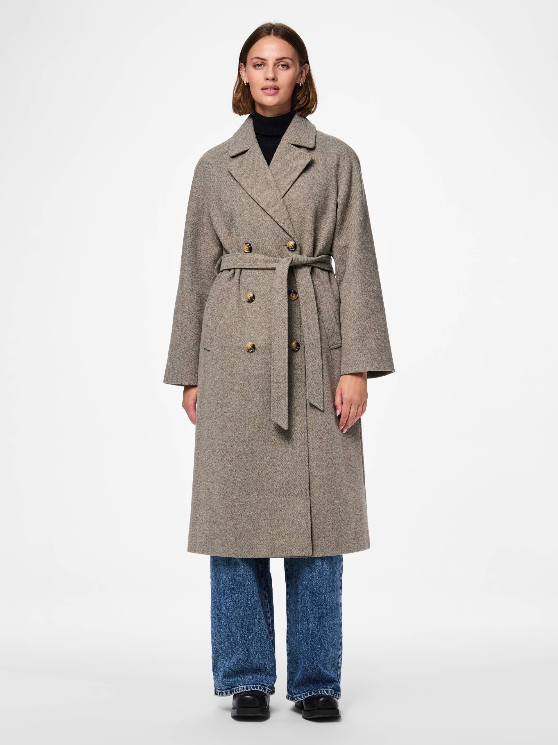 pieces Langmantel »PCMARBEL LONG COAT NOOS« von Pieces