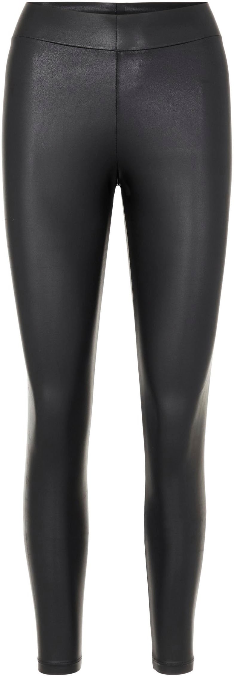 pieces Leggings »PCNEW SHINY HW LEGGINGS NOOS«, mit PU-Beschichtung von Pieces