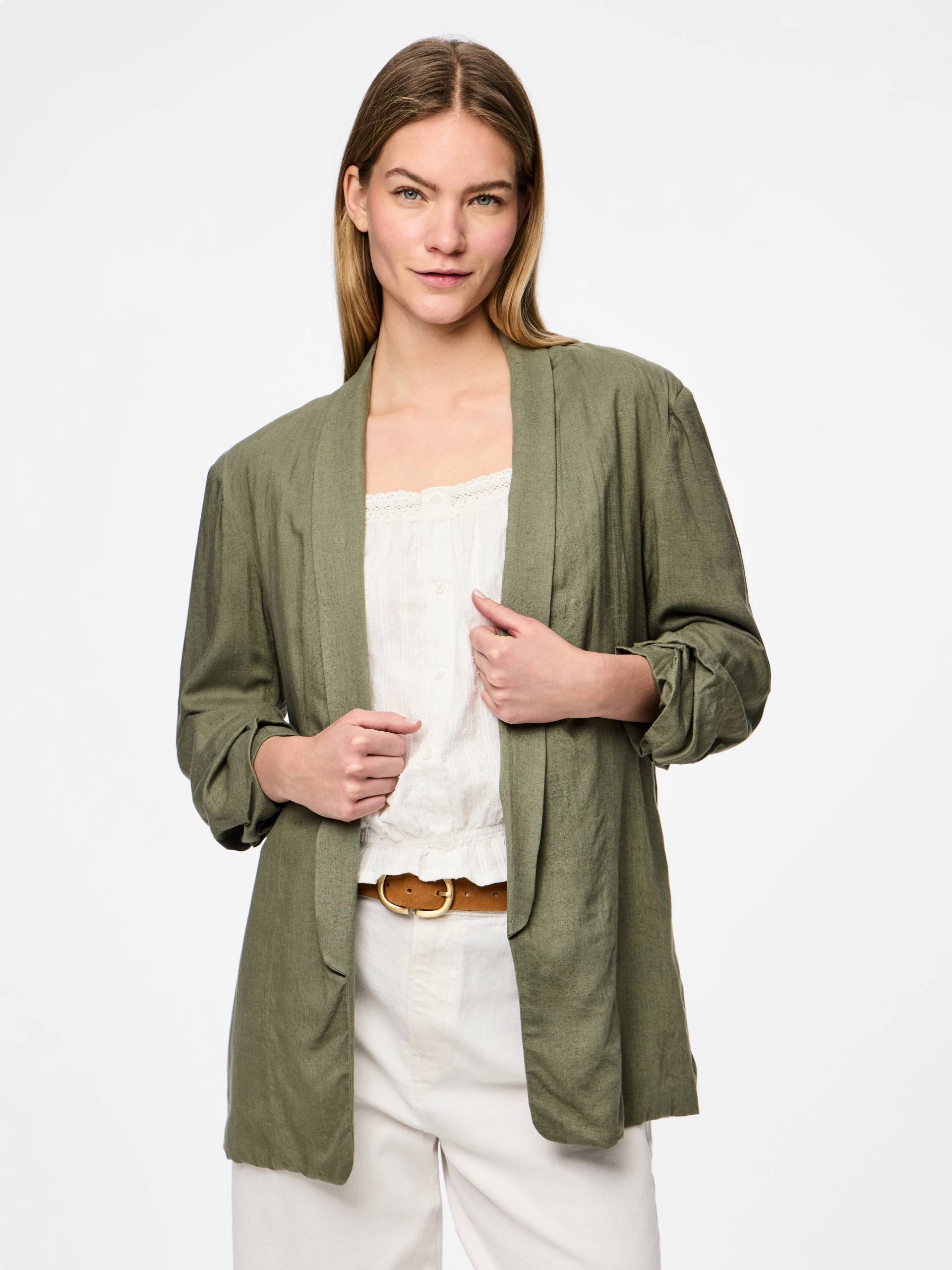 pieces Longblazer »PCPIA BOSELLA BLAZER WVN NOOS« von Pieces