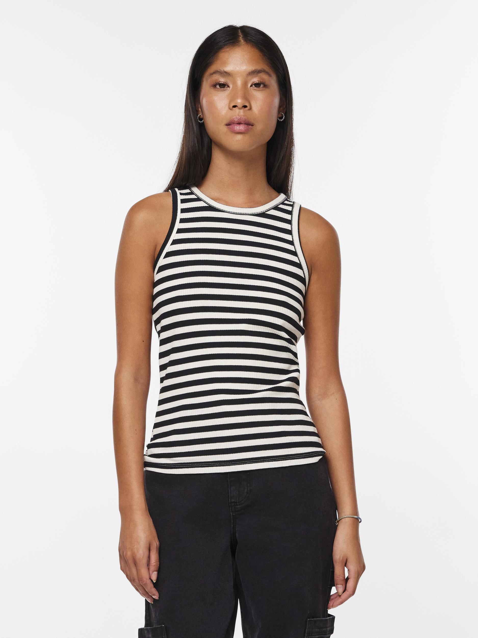 pieces Ripptanktop »PCRUKA BOXER TANK TOP NOOS BC« pieces Ripptanktop »PCRUKA BOXER TANK TOP NOOS BC« von Pieces