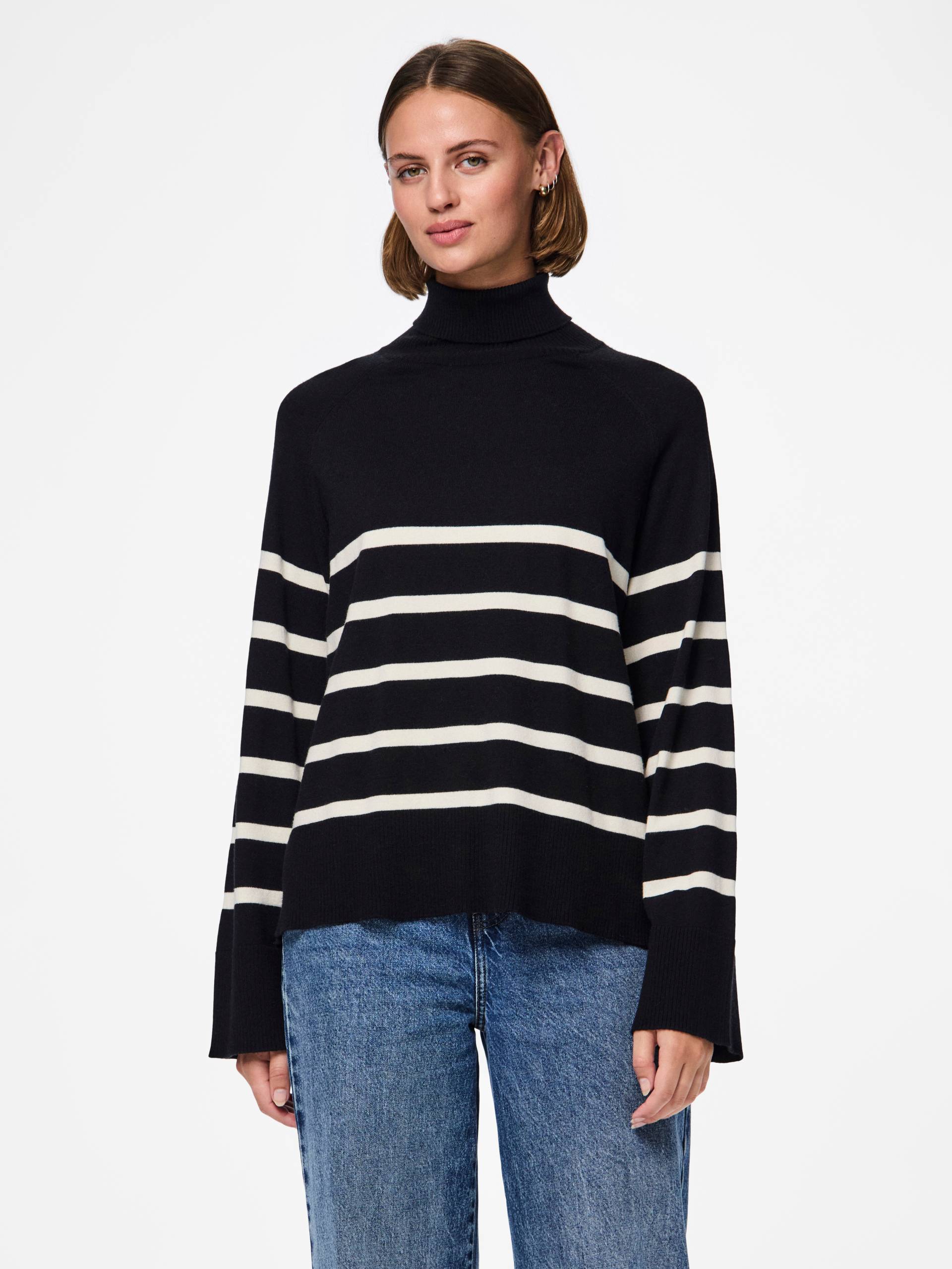 pieces Rollkragenpullover »PCSIA LS ROLLNECK KNIT NOOS BC« von Pieces