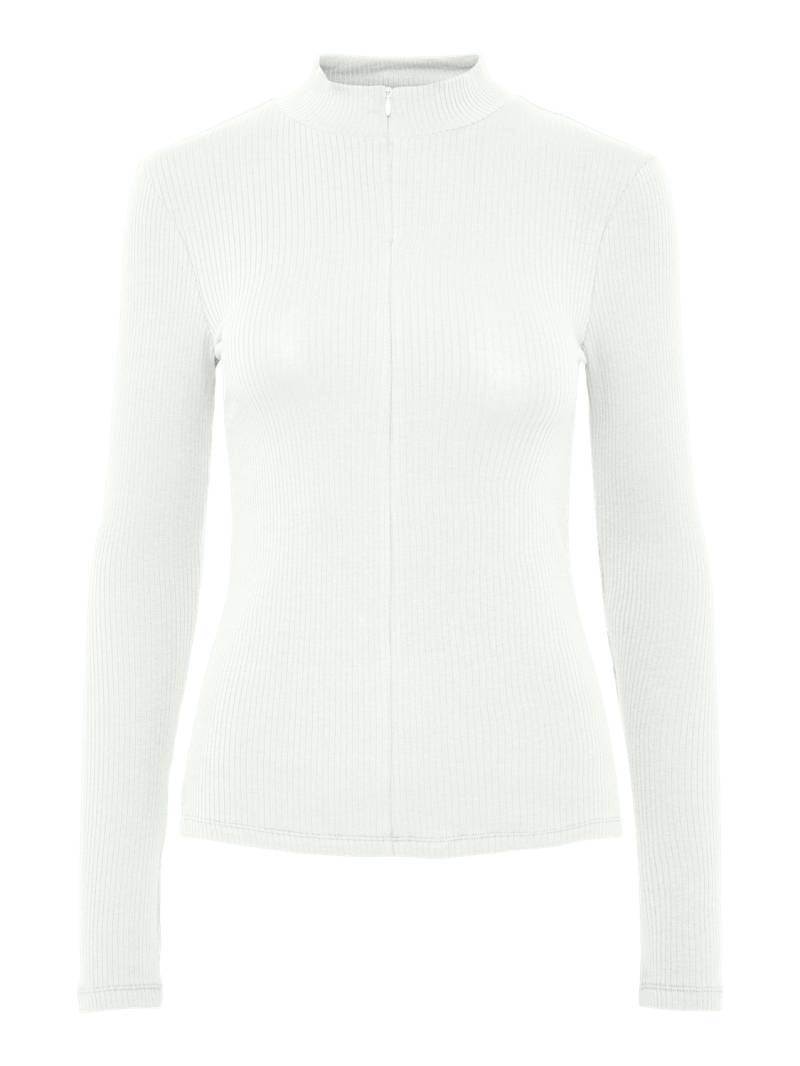 pieces Stehkragenshirt »PCKITTE ZIP LS T-NECK TOP NOOS BC« von Pieces