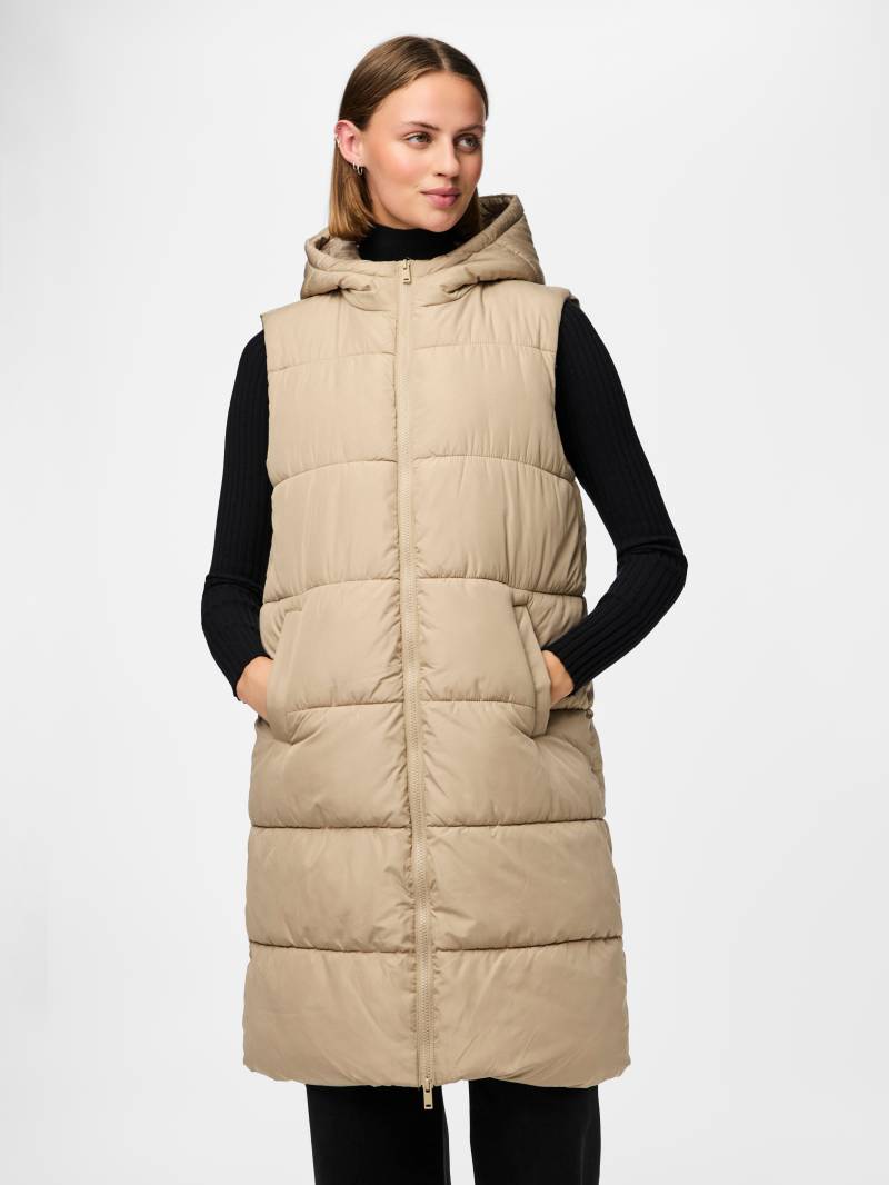 pieces Steppweste »PCBEE NEW LONG PUFFER VEST NOOS BC« von Pieces