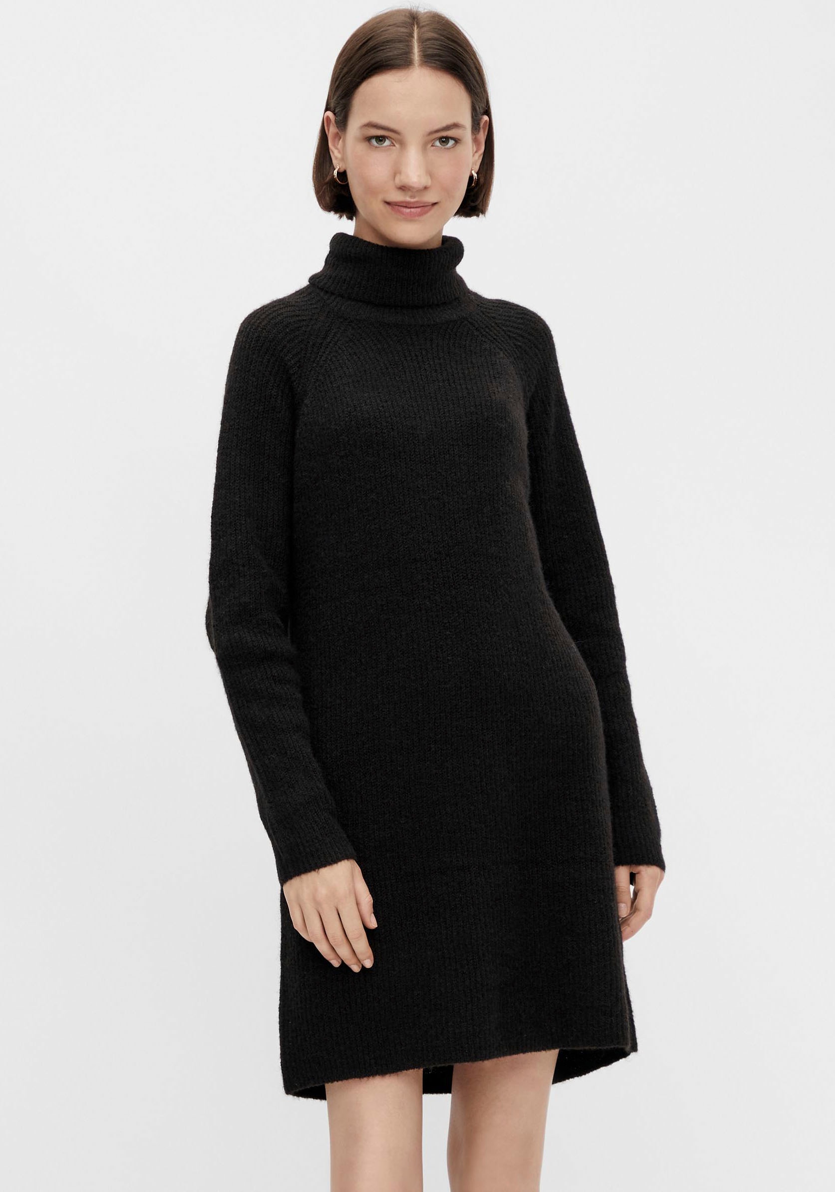 pieces Strickkleid »PCELLEN LS HIGH NECK KNIT DRESS NOOS BC« von Pieces