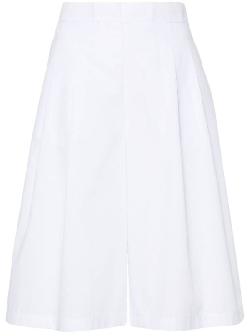 PierAntonioGaspari high-waist poplin tailored shorts - White von PierAntonioGaspari