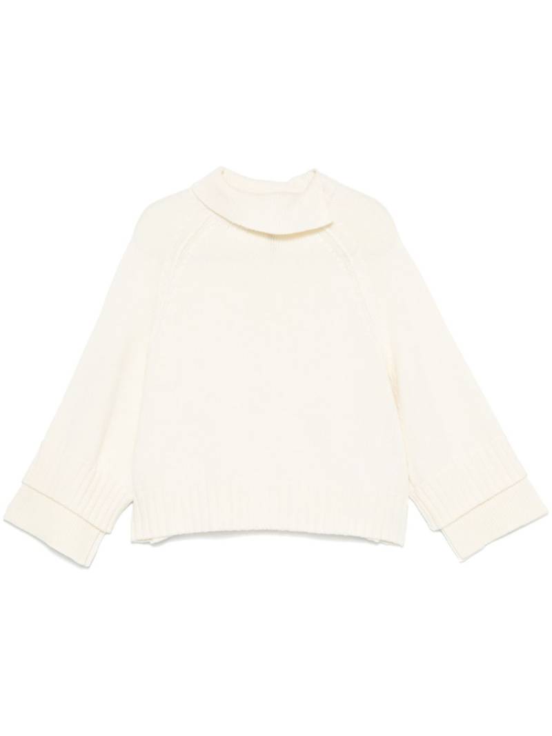 PierAntonioGaspari virgin wool sweater - White von PierAntonioGaspari