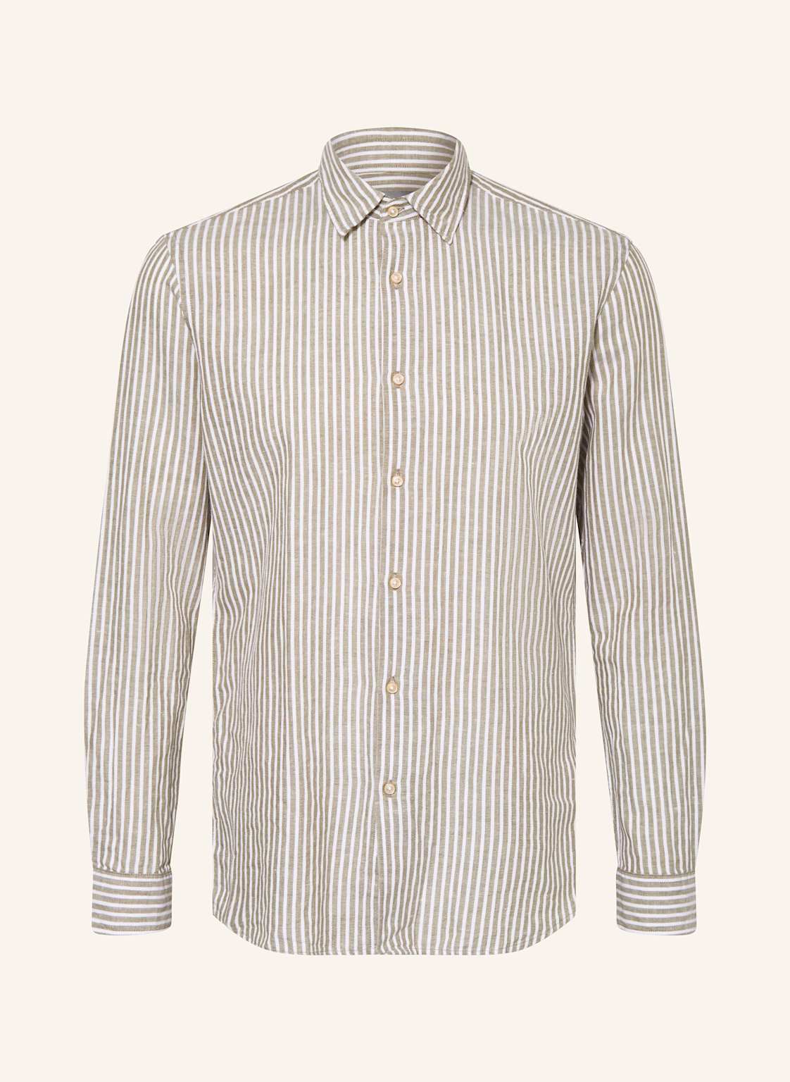 Pierre Cardin Hemd Modern Fit Mit Leinen gruen Pierre Cardin Hemd Modern Fit Mit Leinen gruen von Pierre Cardin