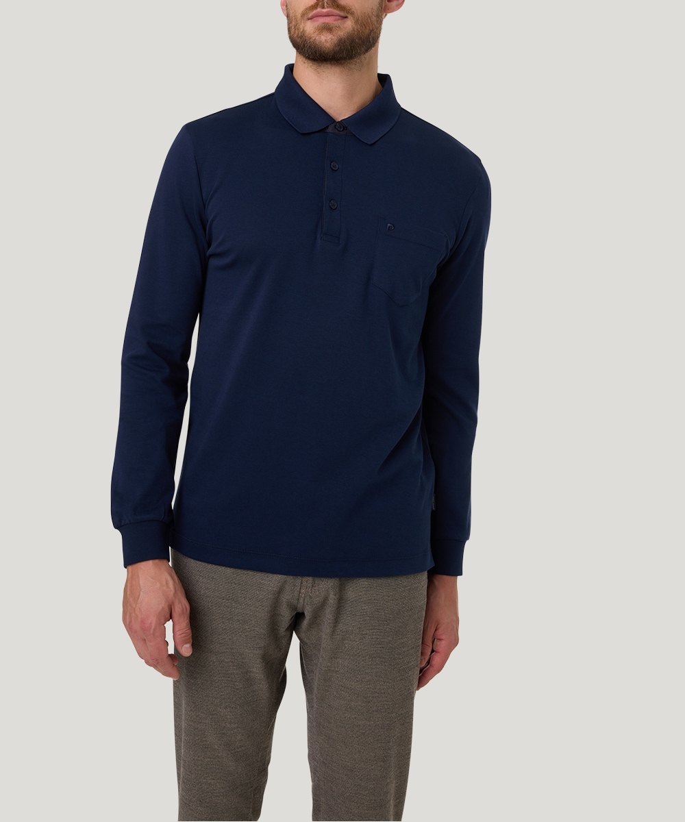 Pierre Cardin Langarm-Poloshirt »1/1 PoloKN« von Pierre Cardin