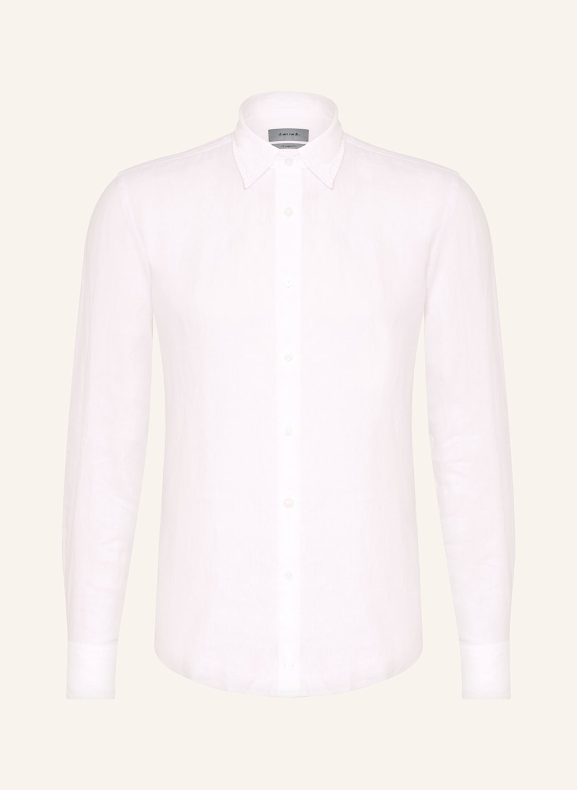 Pierre Cardin Leinenhemd Modern Fit weiss Pierre Cardin Leinenhemd Modern Fit weiss von Pierre Cardin