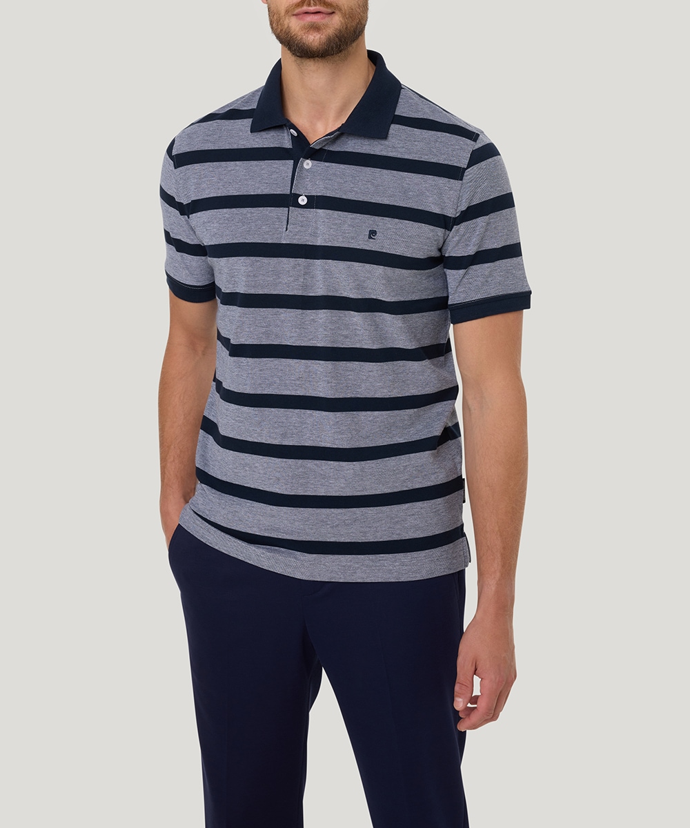 Pierre Cardin Poloshirt »Polo-shirt KN«, mit Streifenmuster von Pierre Cardin