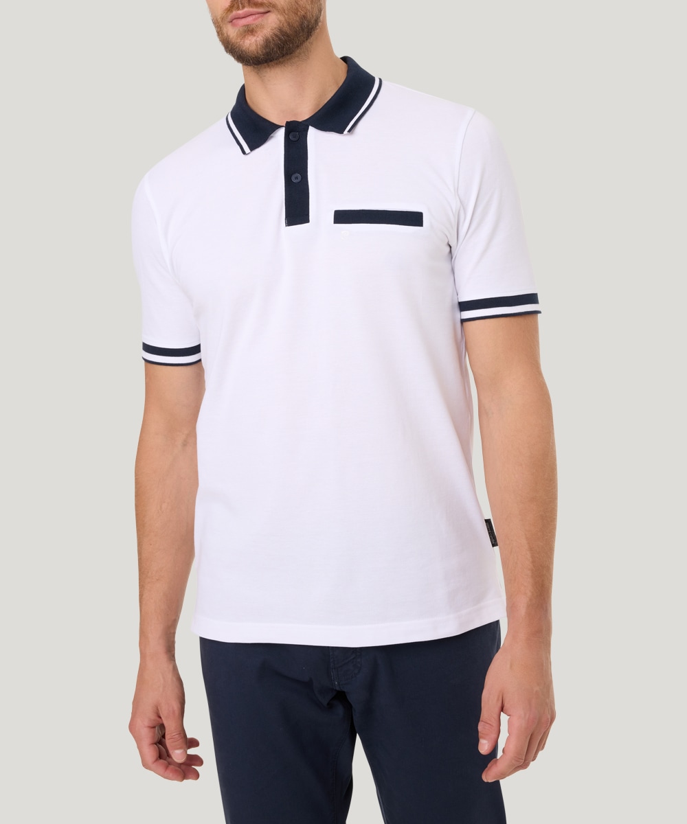 Pierre Cardin Poloshirt »Poloshirt KN«, mit Brusttasche von Pierre Cardin