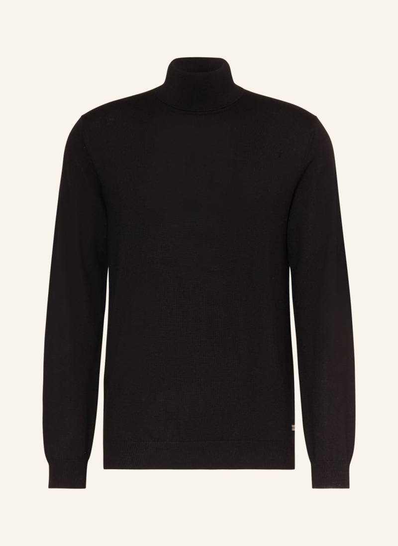 Pierre Cardin Rollkragenpullover schwarz von Pierre Cardin