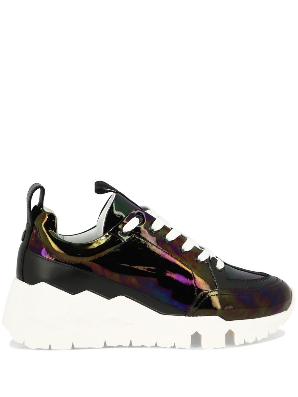 Pierre Hardy Street Life iridescent-effect sneakers - Blue von Pierre Hardy