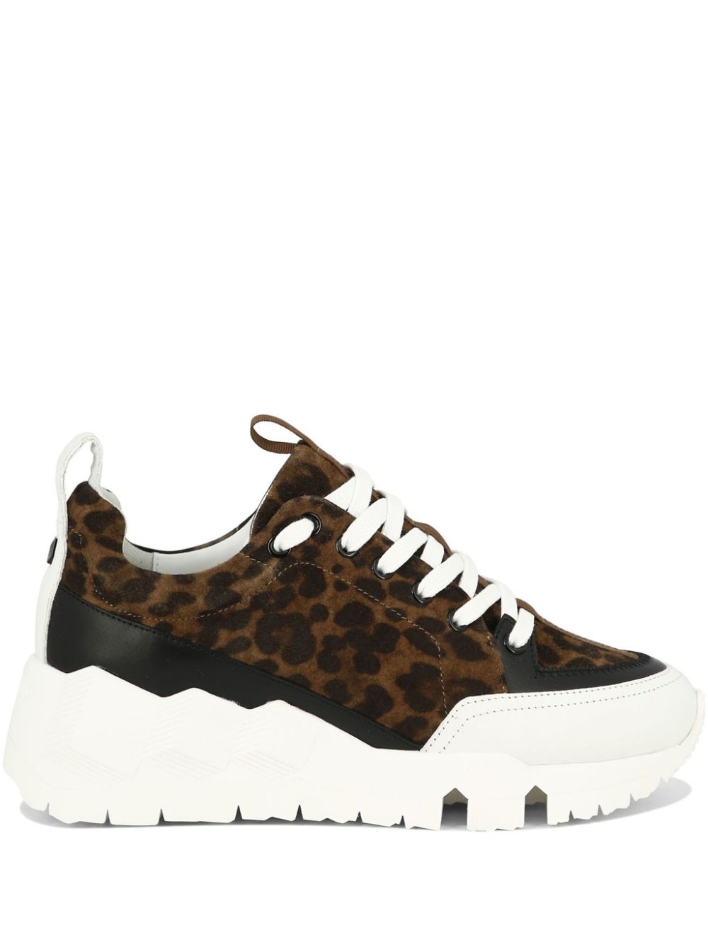 Pierre Hardy Street Life leopard-print sneakers - Brown von Pierre Hardy