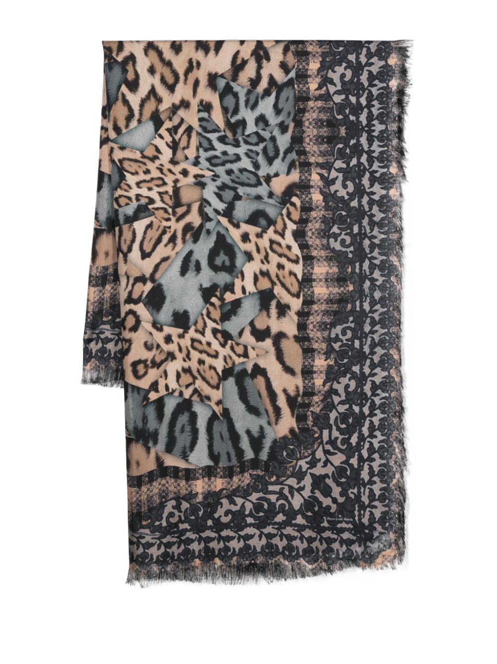 Pierre-Louis Mascia ALOEUW scarf - Blue von Pierre-Louis Mascia