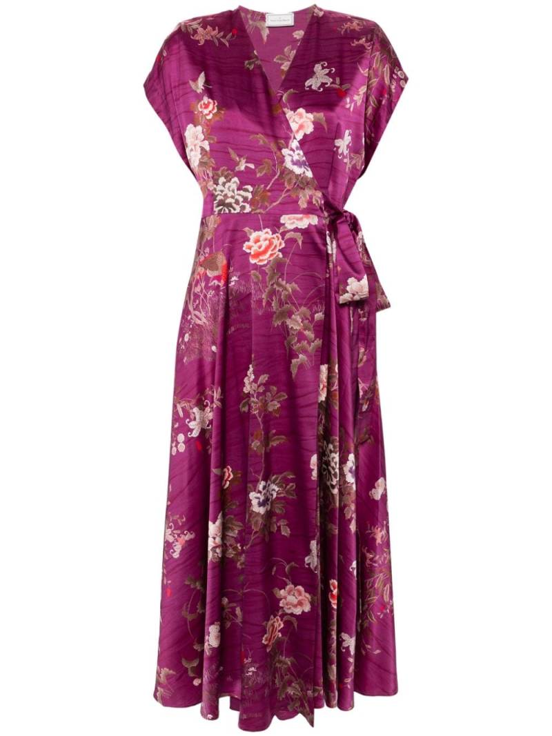 Pierre-Louis Mascia Adanas floral-print maxi dress - Pink von Pierre-Louis Mascia