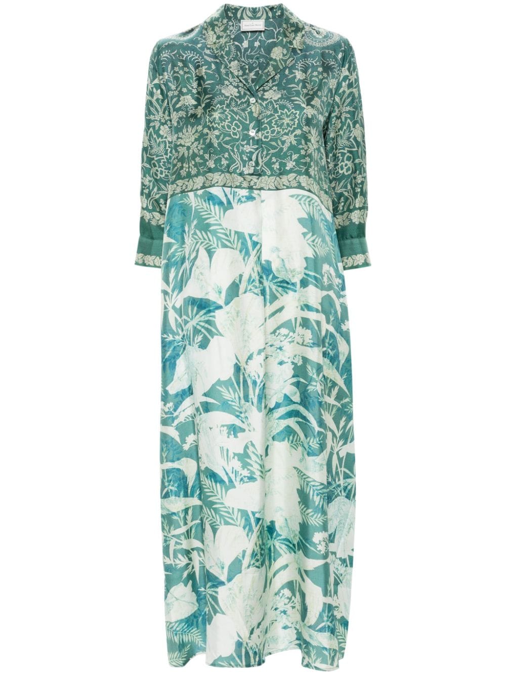 Pierre-Louis Mascia Aloe silk dress - Green von Pierre-Louis Mascia