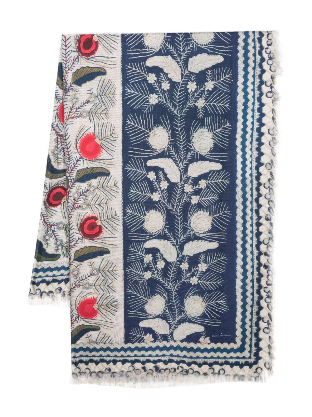 Pierre-Louis Mascia Aloeuw scarf - Blue von Pierre-Louis Mascia