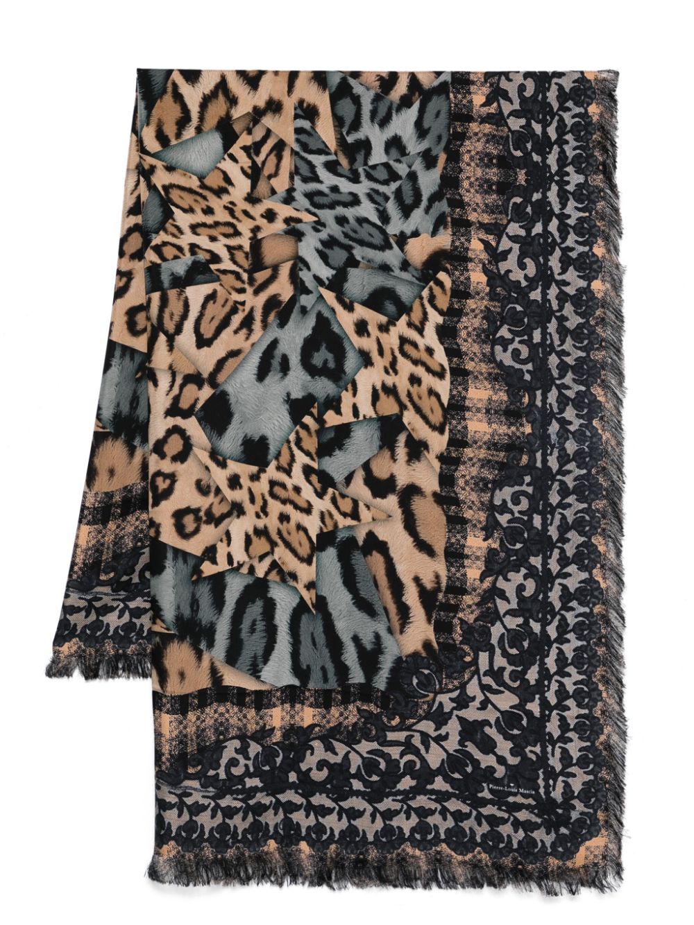 Pierre-Louis Mascia Aloeuw scarf - Neutrals von Pierre-Louis Mascia